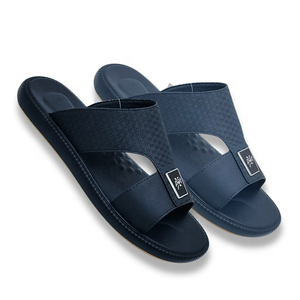 TEESON Custom Casual Classic Arab Slipper Beach Sandal Pu Leather Casual Slide Slippers