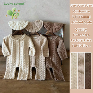 Winter Newborn Baby Knit Romper Toddler Boy Comfortable Knitwear Baby Knitted Clothing