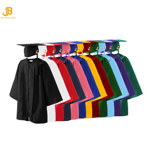 Wholesale 12 Colors Children Kindergarten Graduation Gown for in Stock