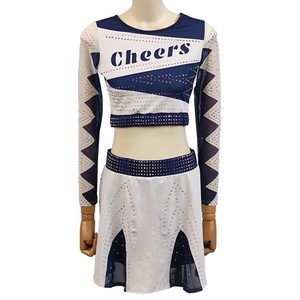 Wholesale Fashion Custom Cheerleader Outfits Youth and Adults for Performance Stage Wear
